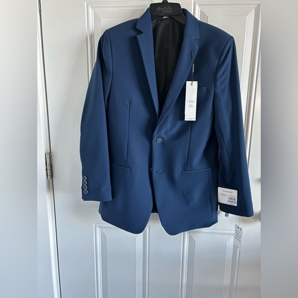 Calvin Klein Blue Blazer NWT Sz 18 Youth - Picture 1 of 3